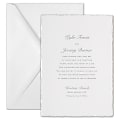 Custom Premium Wedding & Event Invitations With Envelopes, 5-1/2" x 7-3/4", Deckled Elegance, Box Of 25 Invitations 1 thumbnail image
