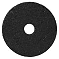 Americo® Pad for Stripping Floors, 17" Diameter, Black, Box Of 5