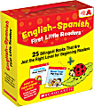 Scholastic Teacher Resources English-Spanish First Little Readers: Guided Reading Level A, Grades Pre-K To 2nd, Set Of 25 Books