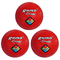 Champion Sports Playground Balls, 8-1/2", Red, Pack Of 3 Balls 1 thumbnail image