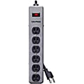 CyberPower CSB606M Essential Surge 6 Outlets Surge with 900J, 6FT Cord and Metal Case - Plain Brown Boxes - 6 x NEMA 5-15R - 900 J - 125 V AC Input