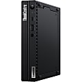 Lenovo ThinkCentre M70q 11DT00AEUS Desktop Computer - Intel Core i5 i5-10400T Hexa-core 2 GHz - 8 GB RAM- 256 GB M.2 PCI Express NVMe SSD - Tiny - Raven Black - Windows 10 Pro 64-bit - 135 W 1 thumbnail image