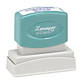 Custom ECO-GREEN Xstamper® Pre-Inked Stamp, N13, 64% Recycled, 9/16" x 2" Impression