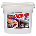 2XL GymWipes Professional Formula Towelettes For Workout Surfaces, 6" x 8", Bucket Of 700