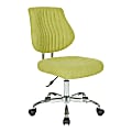 Office Star™ Sunnydale Fabric Mid-Back Office Chair, Basil