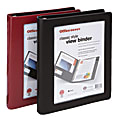 Office Depot® Brand Classic-Style View 3-Ring Binder, 1" Round Rings, Assorted Colors