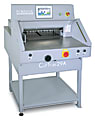 Formax Cut-True 29A Automatic Electric Guillotine Paper Cutter With LED Laser Line, 20-1/2", Gray 1 thumbnail image