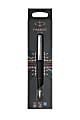 Parker® Jotter Fountain Pen, Medium Point, 1.0 mm, Black/Stainless-Steel Barrel, Blue Ink 1 thumbnail image