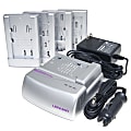 Lenmar® Omnisource Lithium-Ion Camcorder/Digital Camera Battery Charger For Canon, Casio, FujiFilm, JVC, Kodak, Konica Minolta, Panasonic and Samsung Batteries 1 thumbnail image