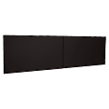 WorkPro® Modular Flipper Door Kit, For 60 Stack On Hutch, Black