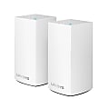 Linksys® Velop Intelligent Mesh™ 2-Port Gigabit Ethernet Wi-Fi Systems, WHW0102, Pack Of 2 Systems 1 thumbnail image
