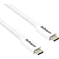StarTech.com Thunderbolt 3 Cable, 6', White