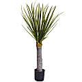 Nearly Natural 3'H Plastic Yucca Tree With Pot, Green 1 thumbnail image