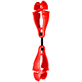 Ergodyne Squids 3420 Swiveling Dual-ClipGlove Holders, 5-1/2", Red, Set Of 6 Holders 1 thumbnail image