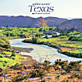2024 BrownTrout Monthly Square Wall Calendar, 12" x 12", Texas Wild & Scenic, January to December
