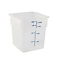Cambro CamSquare Food Storage Container, 4 Qt, Clear