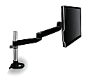 3M™ MA140MB Dual-Swivel Monitor Arm, Desk Mount, Black 1 thumbnail image