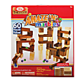 Ideal® Amaze-N-Marbles™ 60-Piece Classic Wood Construction Set 1 thumbnail image