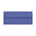 LUX #10 Envelopes, Peel & Press Closure, Boardwalk Blue, Pack Of 250