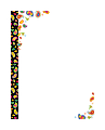 Barker Creek Computer Paper, 8 1/2" x 11", Neon Paisley, Pack Of 50 Sheets 1 thumbnail image