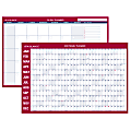 AT-A-GLANCE® Horizontal Erasable Monthly/Yearly Wall Calendar, 36" x 24", January to December 2018 (PM2828-18)