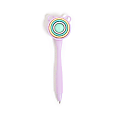 U Brands® Fidget Spinner Ballpoint Pen, Medium Point, 0.7 mm, Purple Barrel, Black Ink 1 thumbnail image