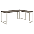 kathy ireland® Office by Bush Business Furniture Method 72"W L-Shaped Corner Desk With Return, Cocoa, Standard Delivery 1 thumbnail image