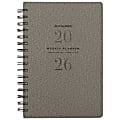 AT-A-GLANCE® Signature Collection 2026 Weekly Monthly Planner, Gray, Small, 5 1/2" x 8 1/2" 1 thumbnail image