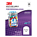 3M™ Multi-Use Labels, 3" x 2 1/4", Arch, White Glossy, Pack Of 120 1 thumbnail image
