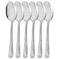 Gibson Home Tustin 6-Piece Stainless Steel Dinner Spoon Flatware Set, Silver 1 thumbnail image
