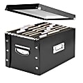 Snap N Store® Storage File Storage Box, Letter/Legal Size, 70% Recycled, Black 1 thumbnail image