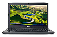Acer Aspire E5-575T-33CF 15.6" Touchscreen Notebook - 1366 x 768 - Core i3 i3-6006U - 4 GB RAM - 1 TB HDD - Obsidian Black - Windows 10 Home 64-bit - Intel HD Graphics 520 - Bluetooth