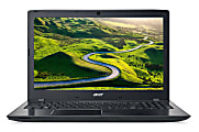 Acer Aspire E5-575T-33CF 15.6" Touchscreen Notebook - 1366 x 768 - Core i3 i3-6006U - 4 GB RAM - 1 TB HDD - Obsidian Black - Windows 10 Home 64-bit - Intel HD Graphics 520 - Bluetooth 1 thumbnail image