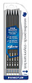 Staedtler® allXwrite Woodless Pencils, 0.07mm, #2 Medium Lead, 30% Recycled, Black, Pack Of 5