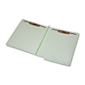 SKILCRAFT® 2-Part Design Classification Folders, Letter Size, 30% Recycled, Light Green, Box Of 25 (AbilityOne 7530-01-590-7105)