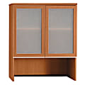 BBF Milano2 2-Door Hutch, 30"H x 35 3/4"W x 43 1/8"D, Golden Anigre, Premium Installation Service 1 thumbnail image
