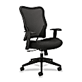 HON® VL702 Ergonomic Mesh High-Back Task Chair, Black