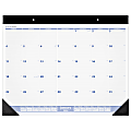 AT-A-GLANCE® 2026 Monthly Desk Pad Calendar, Blue and Gray, Large, 24" x 19" 1 thumbnail image