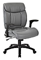 Office Star™ Work Smart™ High-Back Chair, Charcoal/Black