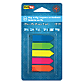 Redi-Tag See Note Arrow Page Flags On Clip-On Holder, 1 3/4" x 15/32", Assorted Neon Colors, Pack Of 125