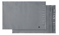 Office Depot® Brand Poly Flex Mailers, 14 1/2" x 19", Gray, Pack Of 5 1 thumbnail image