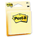Post-it® Notes Original Notepads - 200 - 3"x3" - Square - 50 Sheets per Pad - Unruled - Canary Yellow - Paper - Self-adhesive, Repositionable - 4/Pack 1 thumbnail image