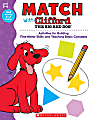 Scholastic Clifford The Big Red Dog Activity Book, Math With Clifford, Preschool - Grade 1 1 thumbnail image