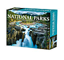 2024 Willow Creek Press Page-A-Day Daily Desk Calendar, 5" x 6", National Parks, January To December