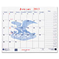 Unicor Calendar Blotter Pad, 18" x 22", January 2012-January 2013 1 thumbnail image