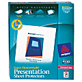Avery® Super Heavyweight Sheet Protectors With Easy Load™, 8-1/2" x 11", Diamond Clear, 50 Document Protectors 1 thumbnail image
