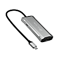 j5create 4K 60 Elite USB-C Travel Docking Station, 0.62"H x 4.33"W x 1.85"D, Space Gray, JCD392 1 thumbnail image