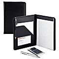 Office Depot® Brand Junior Office Folio Set, 8"W x 5"H, Black 1 thumbnail image