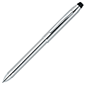 Cross® Tech3+™ Multifunctional Pen/Pencil, Medium Point, 1.0 mm, Chrome Barrel, Assorted Ink Colors