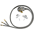 Certified Appliance Accessories 3-Wire Eyelet 40-Amp Range Cord - 250 V AC / 40 A - 5 ft Cord Length - 3-Wire / Right-angle Plug 1 thumbnail image